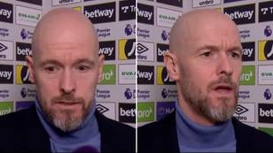 Erik ten Hag has baffled everyone with his post-match interview after West Ham defeat