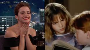 Emma Watson accidentally read other cast members' lines in deleted Harry Potter clip
