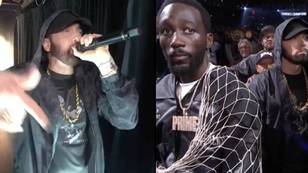 Terence Crawford walked out to 'Lose Yourself' with Eminem for 'greatest ring walk ever'