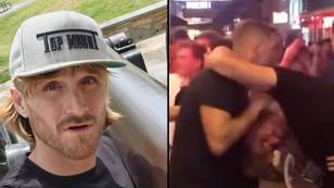 Logan Paul lookalike who got choked out by Nate Diaz reveals what he said to fighter