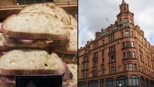 Harrods sandwich which costs £28 has baffled customers