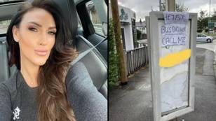 Woman behind mystery note to 'fit driver' at bus stop comes forward