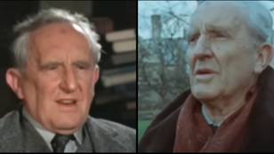 Hardly anyone can understand what J.R.R Tolkien is saying in resurfaced interview