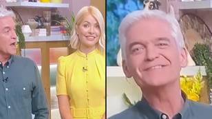 This Morning viewers think Phillip threw 'subtle dig' at Holly with 'holding the fort' comment