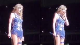 Worrying clip sees Taylor Swift 'struggle to breathe' at concert after fan dies from cardiac arrest