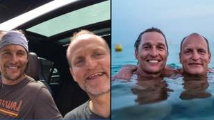 Woody Harrelson confirms Matthew McConaughey might be his biological brother and calls for DNA test