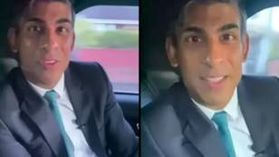 UK Prime Minister Rishi Sunak fined for not wearing a seatbelt in moving car