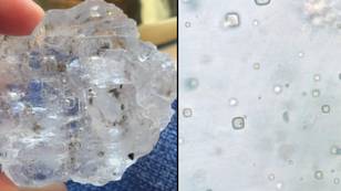 Scientists Set To Crack Open 830 Million Year Old Crystal That 'Contains Ancient Life'