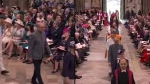 Royal viewers hit out at coronation guests for nasty habit while seated at Westminster Abbey