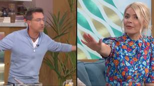 Gino D'Acampo returns from This Morning break and makes seriously awkward Phillip Schofield comment