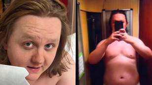Lewis Capaldi says he’s ‘smuggling quite a few budgies’ as racy snaps are leaked