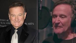 Robin Williams reprises one of his most loved roles with his real voice from past recordings