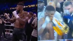 Everyone is very confused by Anthony Joshua's post-fight behaviour after being defeated by Oleksandr Usyk
