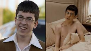 Christopher Mintz-Plasse had to have his mum on set while he filmed love scene during Superbad