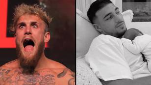 Jake Paul has brutal response to Tommy Fury's baby daughter announcement