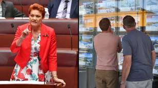 Pauline Hanson wants to bring in a law that bans foreigners from buying Australian property