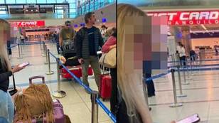 Plane passenger’s queue etiquette has Brits absolutely fuming