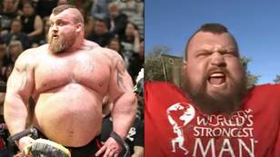 Eddie Hall Drank Bottle Of Vodka And S**t The Bed Night Before Winning World's Strongest Man