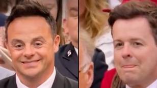 Brits were loving 'giggling' Ant & Dec during King Charles coronation ceremony