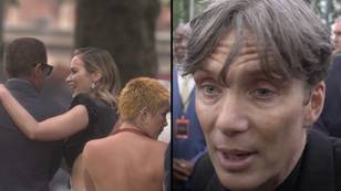 Moment Cillian Murphy and rest of Oppenheimer cast walk out of UK premiere in ‘solidarity’