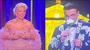 Cyprus Eurovision representative called out for 'awkward' flirting with Hannah Waddingham