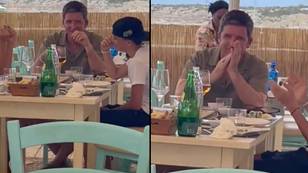 Noel Gallagher In Most Awkward Situation As Entire Restaurant Claps Along To Wonderwall On Holiday