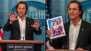 Emotional Matthew McConaughey Calls For Gun Control At White House