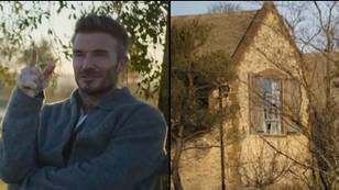 David Beckham shows cameras room where he sees ‘Victoria naked in the top window’ during documentary