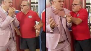 Bargain Hunt contestant who 'strangled' antiques expert speaks out about how he was asked to react