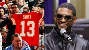 Who will appear with Usher at the Super Bowl halftime show