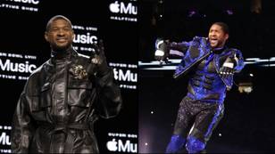 Fans think they have figured out why Usher was wearing gloves at Super Bowl