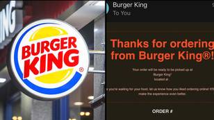 People have been left massively confused after receiving blank Burger King receipt