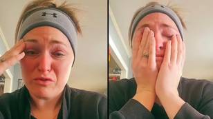 Woman breaks down in tears after being forced to live ‘paycheck to paycheck’ despite earning good wage