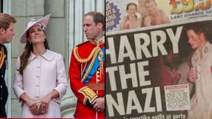 Harry claims William and Kate told him to wear Nazi costume