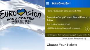 Eurovision fans furious as only £35,000 tickets for grand final are left