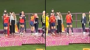 New footage angle from Women’s World Cup final appears to disprove Luis Rubiales claims about kiss
