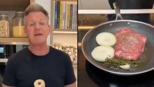 Gordon Ramsay has sassy reply to fan who criticised his cooking of steak sandwich