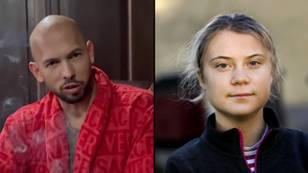 Andrew Tate and Greta Thunberg have gained combined 1.3 million followers since Twitter row and his arrest