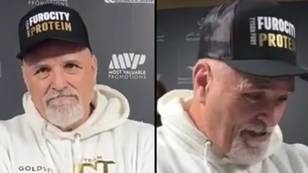 John Fury slams reporter who asks about Jake Paul and Tommy Fury's 'all-or-nothing contract'