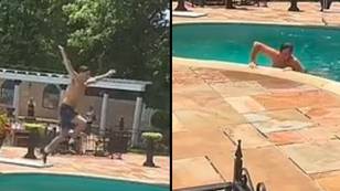 British tourist escorted from Graceland after jumping into Elvis Presley's pool