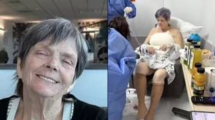 Horrified woman wakes up from surgery with new boobs and Brazilian butt lift she didn't ask for