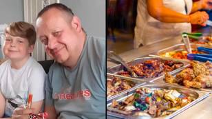 Dad fuming after kid gets measured at all-you-can eat restaurant