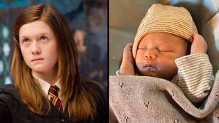 Harry Potter star Bonnie Wright announces she's given birth to her first child
