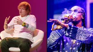 Ed Sheeran reveals he once smoked so much weed with Snoop Dogg that he ‘couldn’t see’