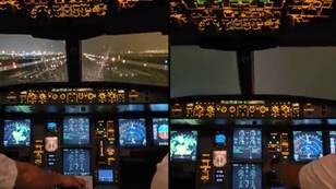 People can’t believe how slow plane looks from the inside when taking off