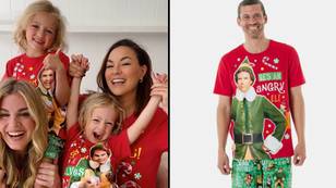 To celebrate the 20th anniversary of Elf, Kmart has released a new limited edition range of PJ sets