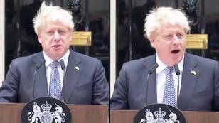 Boris Johnson Gives Speech Confirming Resignation As Prime Minister