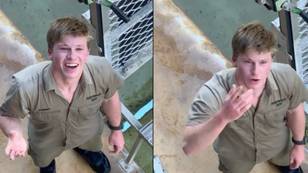 Robert Irwin Responds To Viral Footage Of Him Rejecting Fan