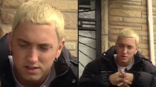 Eminem left sat awkwardly on doorstep after trying to pay man to enter his old house