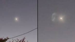 People can’t work out what unknown flying object in the sky is